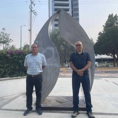 Dr. Ricardo Agustín Serrano y Dr. Rafael Cruz José