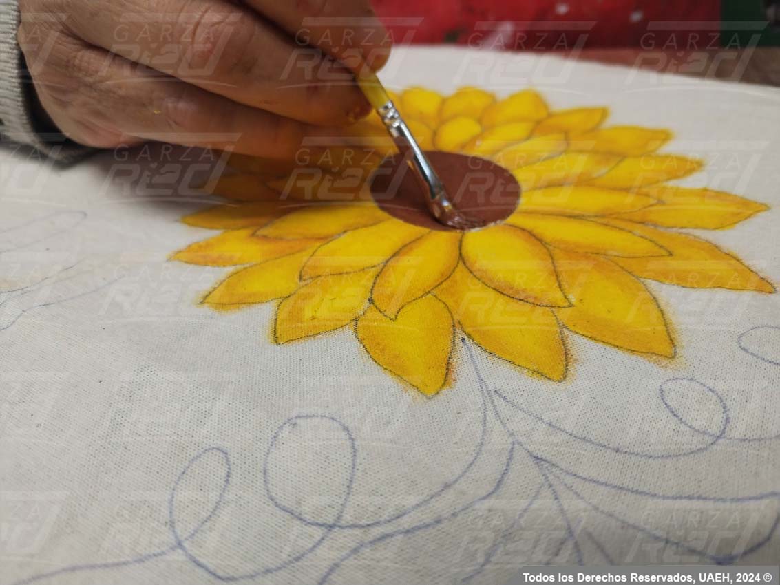 Aplicación de pintura en diversas técnicas