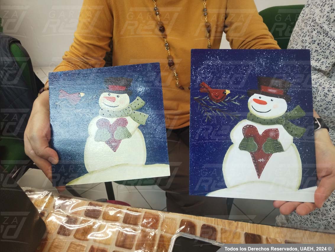 Aplicación de pintura en diversas técnicas