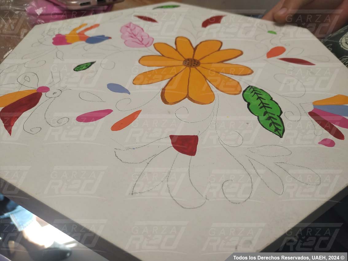 Aplicación de pintura en diversas técnicas