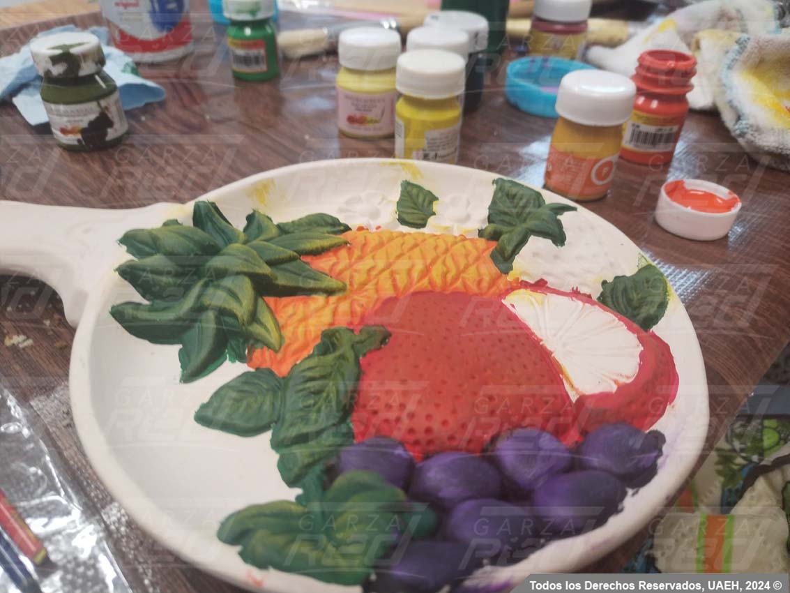 Aplicación de pintura en diversas técnicas