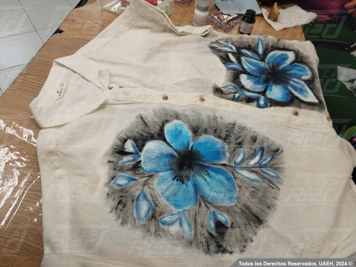 Aplicación de pintura en diversas técnicas