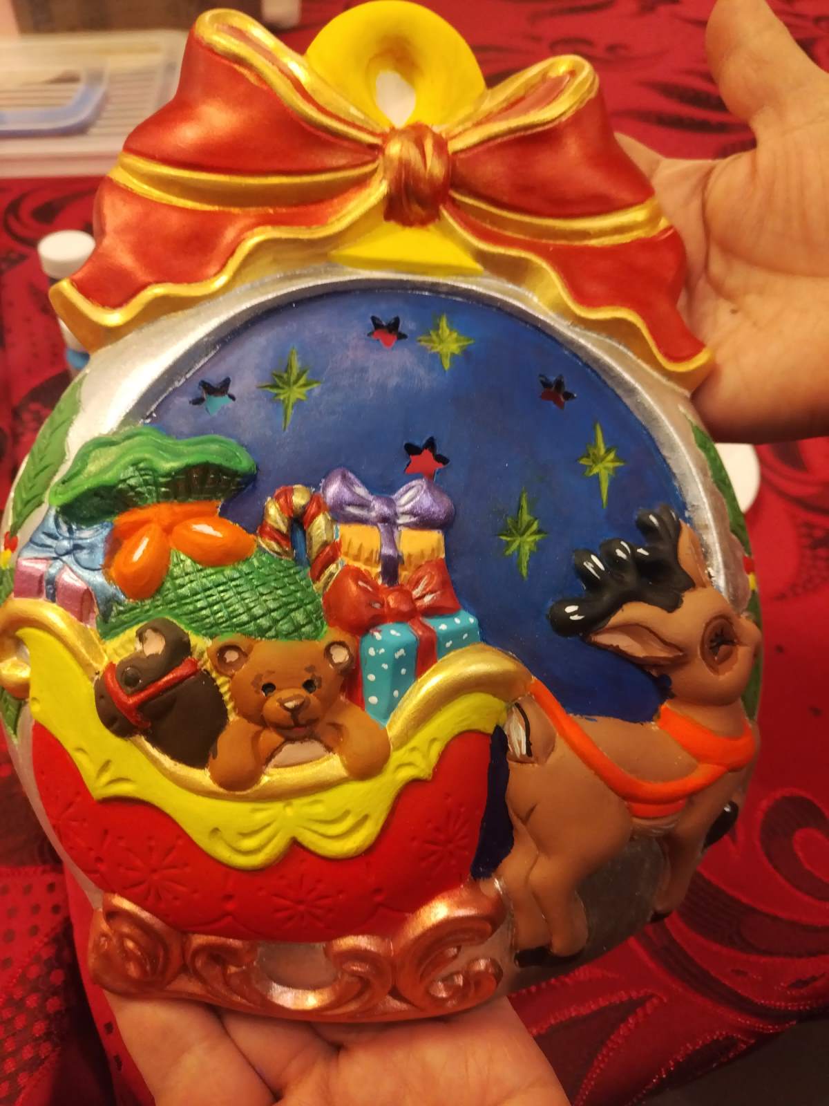 Curso de Cerámica con motivos Navideños