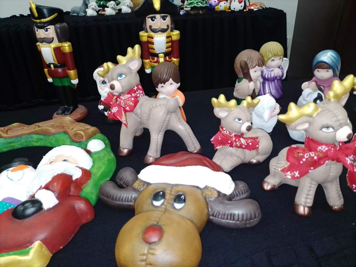 Curso de Cerámica con motivos Navideños