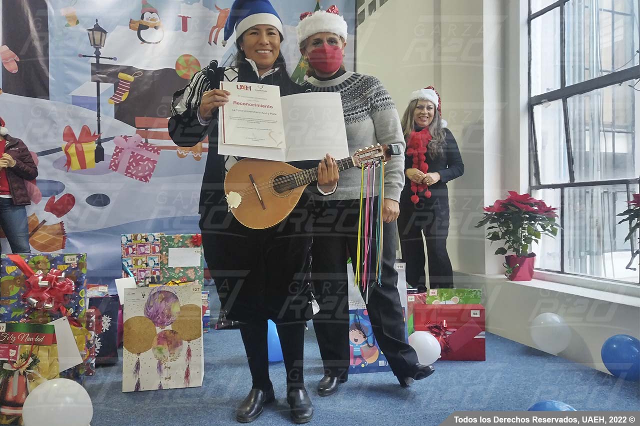 Entrega de obsequios navideños, Pachuca