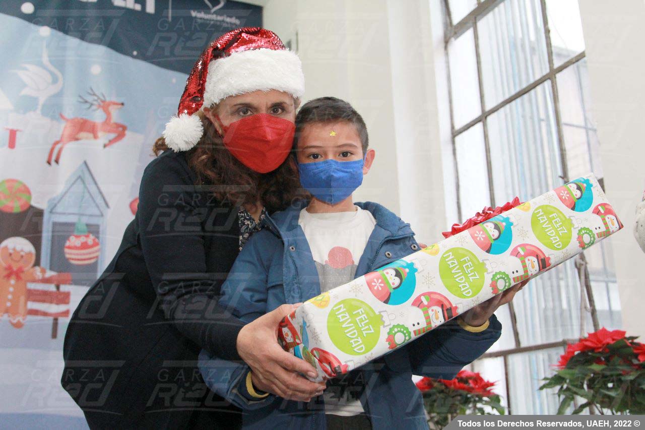 Entrega de obsequios navideños, Pachuca