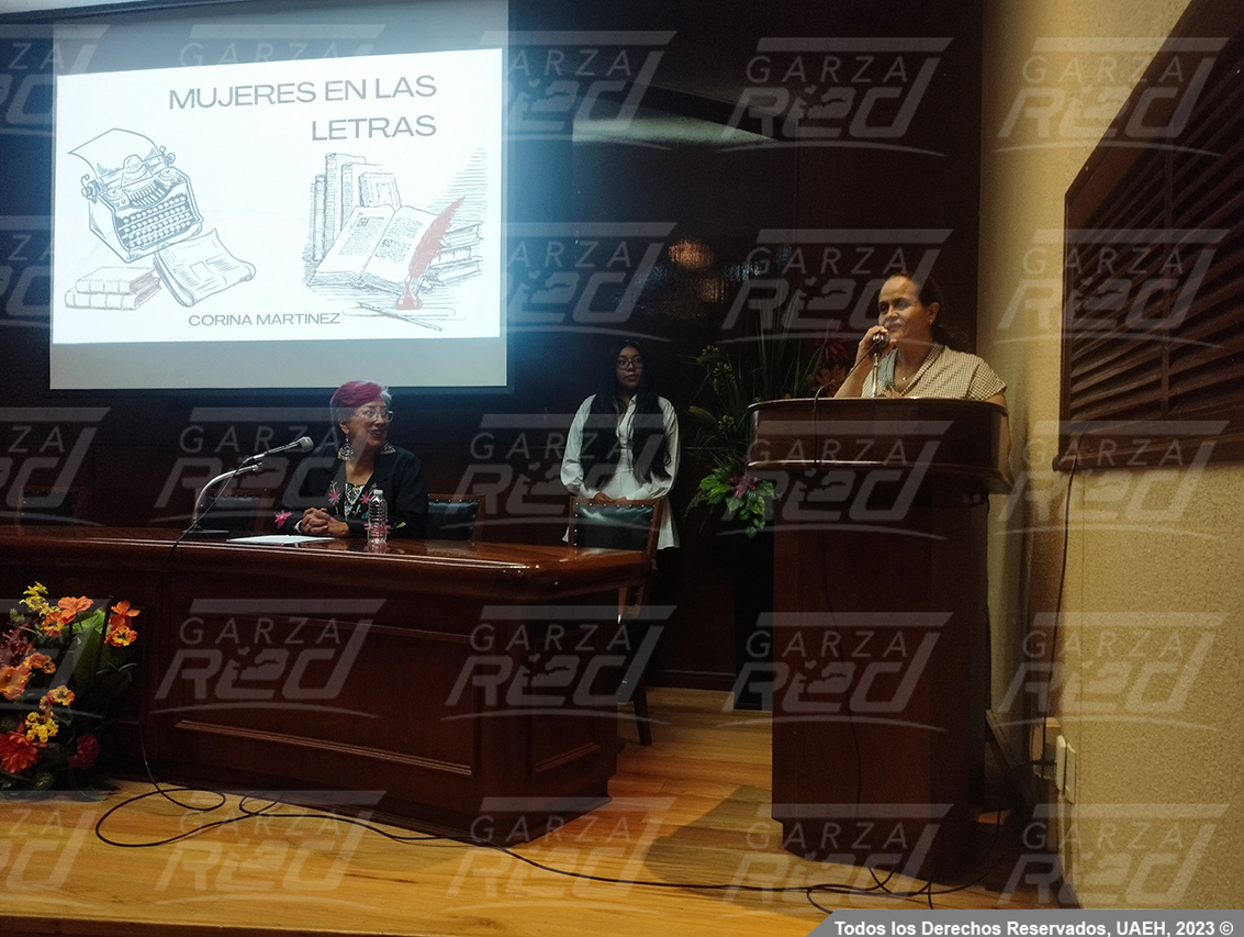 Conferencia Mujeres en las letras