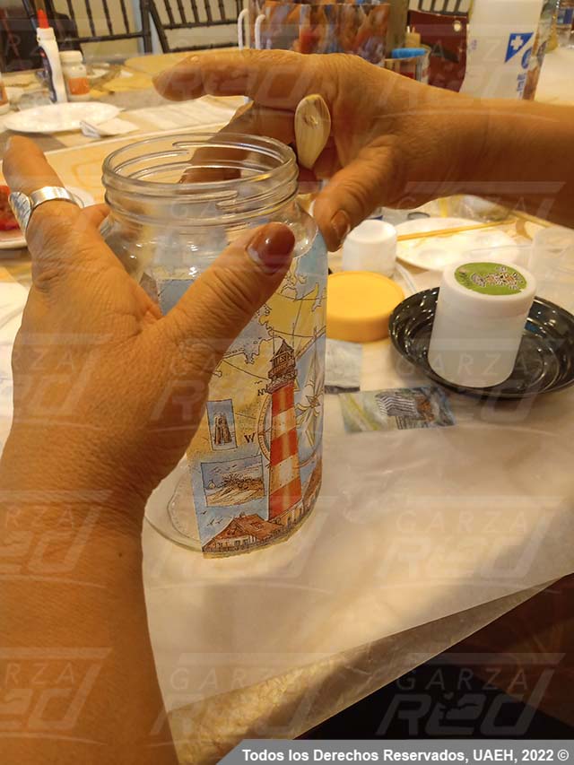 Curso de Pintura y servilleta alemana