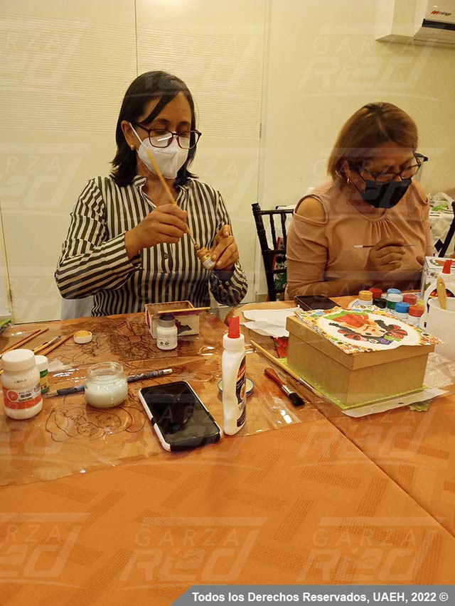 Curso de Pintura y servilleta alemana