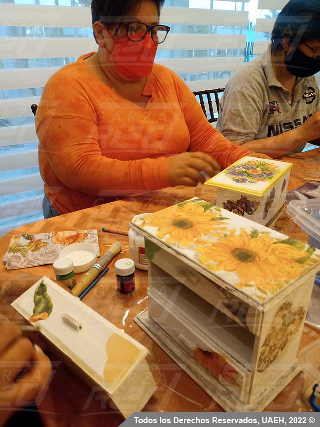 Curso de Pintura y servilleta alemana