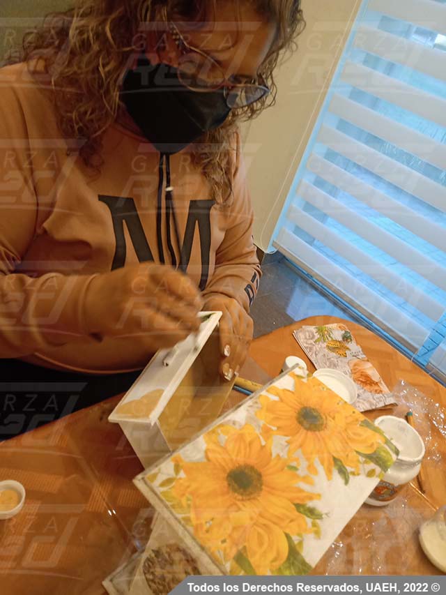 Curso de Pintura y servilleta alemana