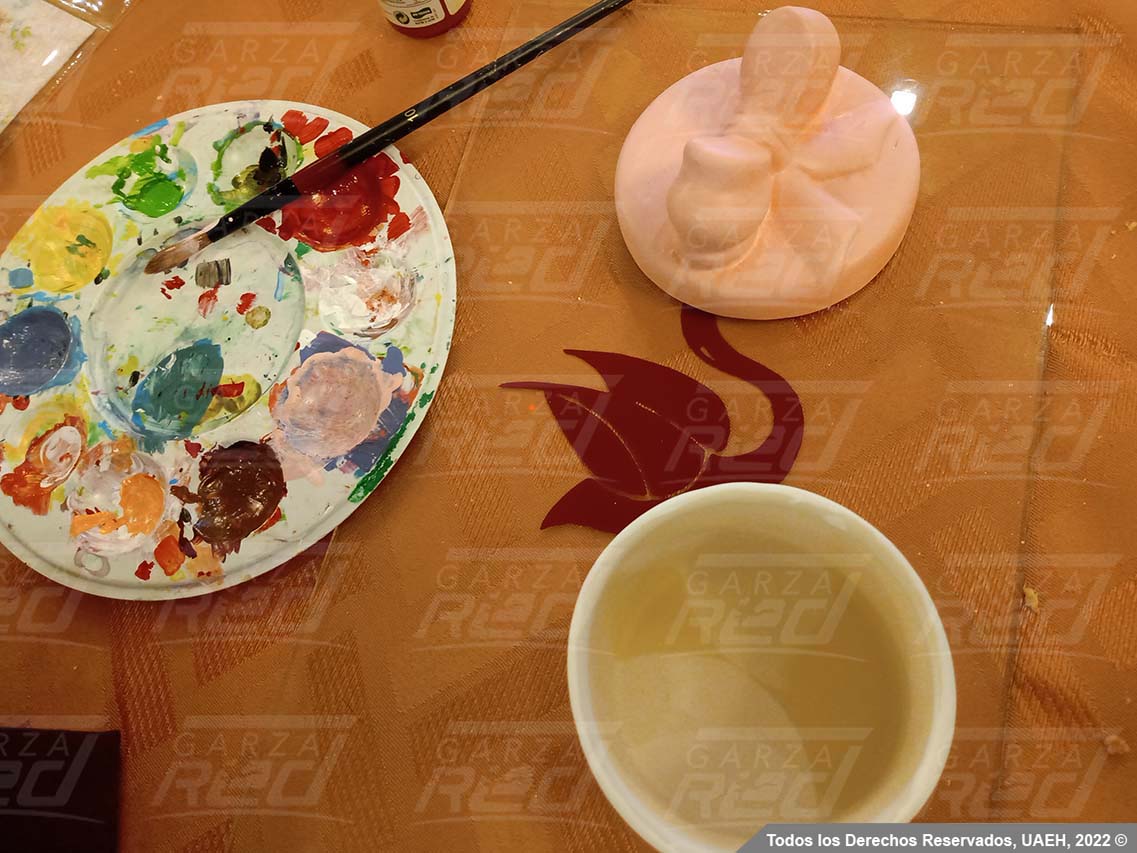 Curso de Pintura y servilleta alemana