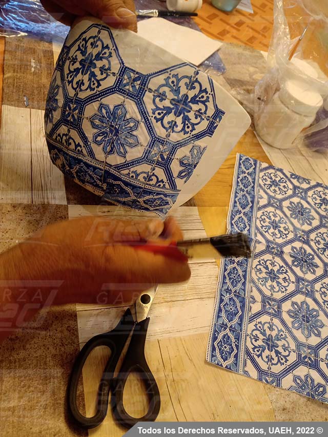 Curso de Pintura y servilleta alemana