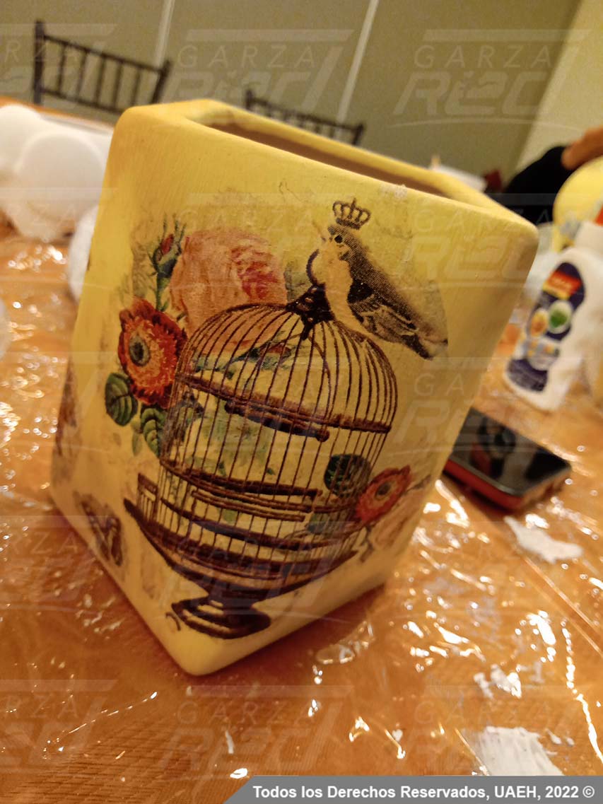 Curso de Pintura y servilleta alemana