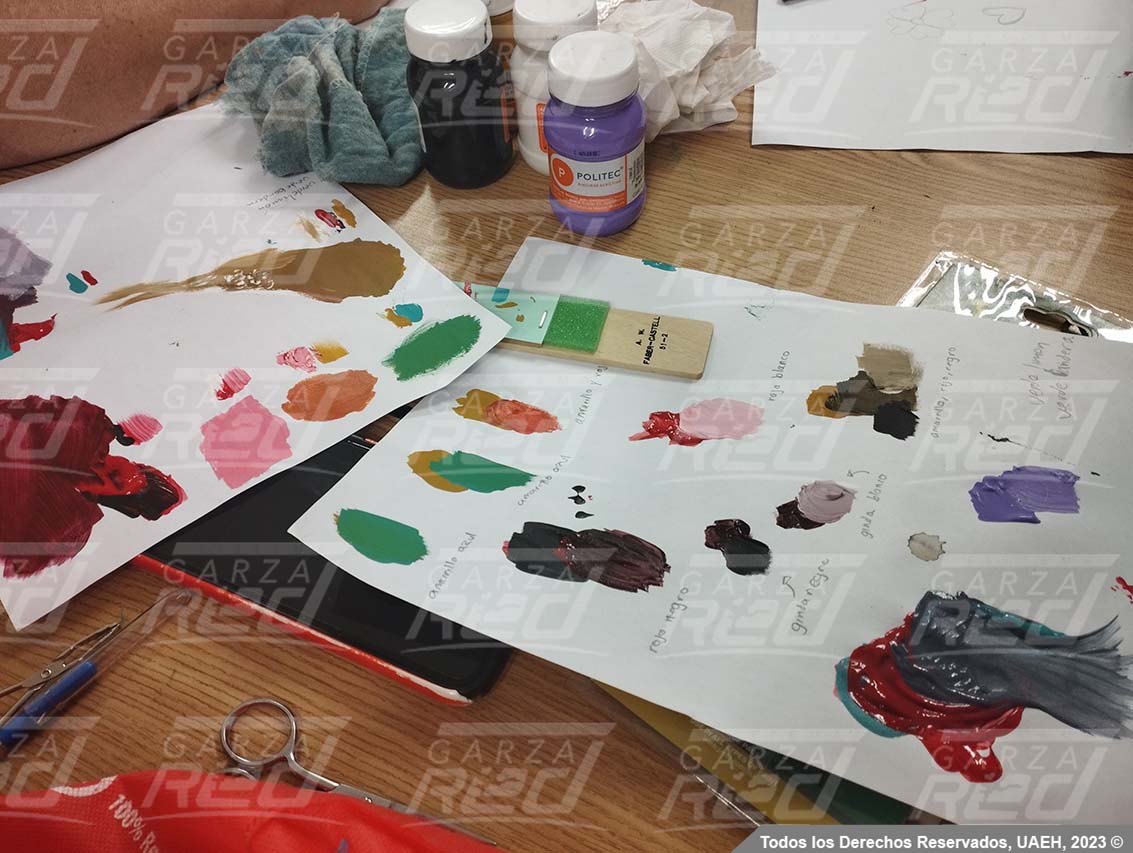 Taller de pintura en sombreros