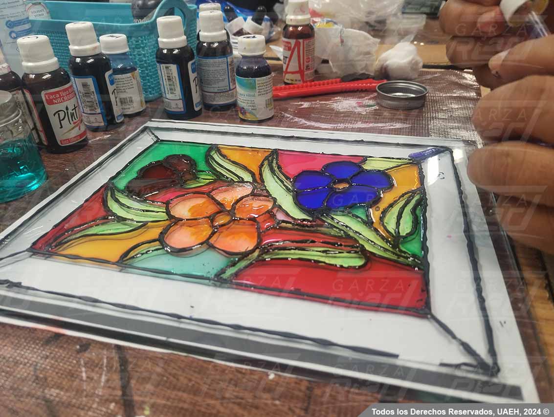 Curso de Pintura en Vitral