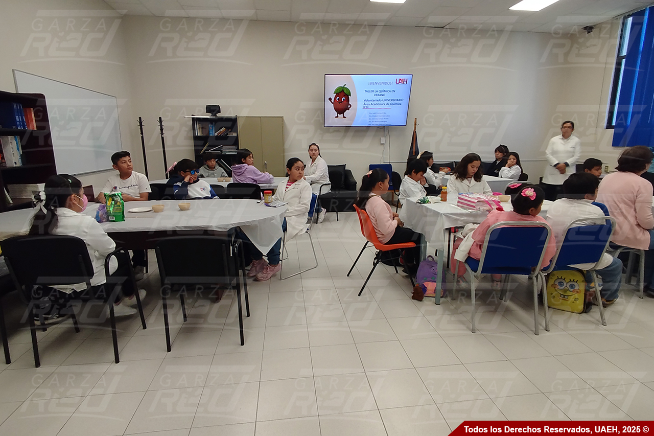 Taller de química para niños