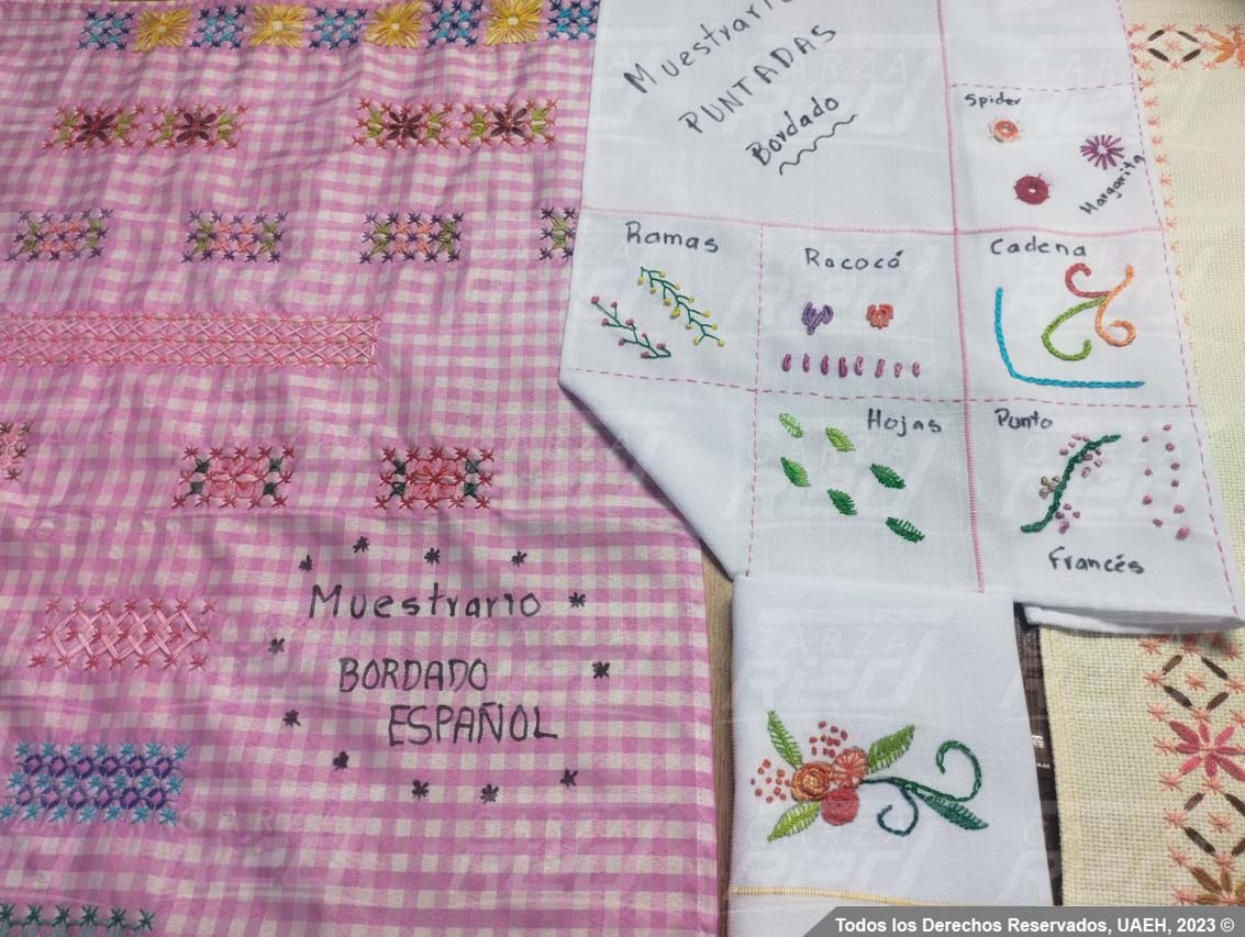 Taller de bordado Español y Rococó